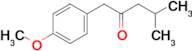 1-(4-Methoxyphenyl)-4-methylpentan-2-one