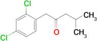 1-(2,4-Dichlorophenyl)-4-methylpentan-2-one