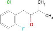 1-(2-Chloro-6-fluorophenyl)-3-methylbutan-2-one