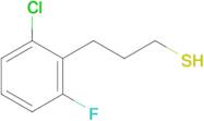 3-(2-Chloro-6-fluorophenyl)propane-1-thiol