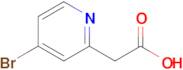 2-(4-Bromopyridin-2-yl)acetic acid