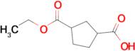 3-(Ethoxycarbonyl)cyclopentanecarboxylic acid