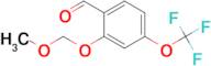 2-(Methoxymethoxy)-4-(trifluoromethoxy)benzaldehyde