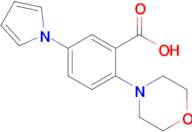 2-Morpholino-5-(1H-pyrrol-1-yl)benzoic acid