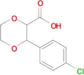 3-(4-Chlorophenyl)-1,4-dioxane-2-carboxylic acid