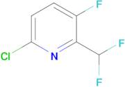 6-Chloro-2-(difluoromethyl)-3-fluoropyridine