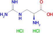 (S)-2-Amino-3-guanidinopropanoic acid dihydrochloride