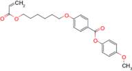 4-Methoxyphenyl 4-((6-(acryloyloxy)hexyl)oxy)benzoate