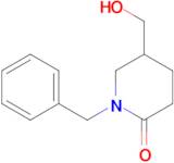 1-Benzyl-5-(hydroxymethyl)piperidin-2-one