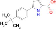 5-(4-(tert-Butyl)phenyl)-1H-pyrrole-2-carboxylic acid