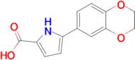 5-(2,3-Dihydrobenzo[b][1,4]dioxin-6-yl)-1H-pyrrole-2-carboxylic acid