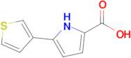 5-(Thiophen-3-yl)-1H-pyrrole-2-carboxylic acid