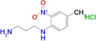 N1-(4-Methyl-2-nitrophenyl)propane-1,3-diamine hydrochloride