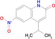 4-Isopropyl-6-nitroquinolin-2(1H)-one