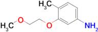 3-(2-Methoxyethoxy)-4-methylaniline