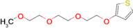 3-(2-(2-(2-Methoxyethoxy)ethoxy)ethoxy)thiophene