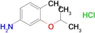 3-Isopropoxy-4-methylaniline hydrochloride