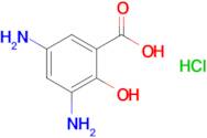 3,5-Diamino-2-hydroxybenzoic acid hydrochloride