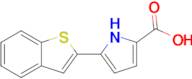 5-(Benzo[b]thiophen-2-yl)-1H-pyrrole-2-carboxylic acid