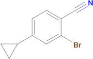 2-Bromo-4-cyclopropylbenzonitrile