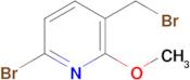 6-Bromo-3-(bromomethyl)-2-methoxypyridine