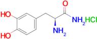(S)-2-Amino-3-(3,4-dihydroxyphenyl)propanamide hydrochloride