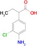 2-(4-Amino-3-chlorophenyl)butanoic acid