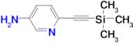 6-((Trimethylsilyl)ethynyl)pyridin-3-amine