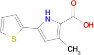 3-Methyl-5-(thiophen-2-yl)-1H-pyrrole-2-carboxylic acid