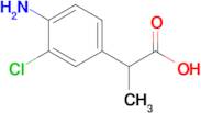 2-(4-Amino-3-chlorophenyl)propanoic acid