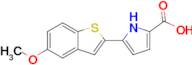 5-(5-Methoxybenzo[b]thiophen-2-yl)-1H-pyrrole-2-carboxylic acid