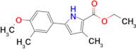 Ethyl 5-(4-methoxy-3-methylphenyl)-3-methyl-1H-pyrrole-2-carboxylate