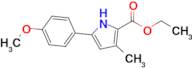 Ethyl 5-(4-methoxyphenyl)-3-methyl-1H-pyrrole-2-carboxylate