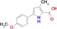 5-(4-Methoxyphenyl)-3-methyl-1H-pyrrole-2-carboxylic acid