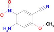 4-Amino-2-methoxy-5-nitrobenzonitrile