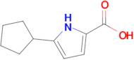 5-Cyclopentyl-1H-pyrrole-2-carboxylic acid