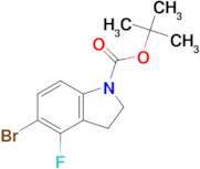 tert-Butyl 5-bromo-4-fluoroindoline-1-carboxylate