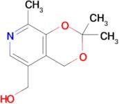(2,2,8-Trimethyl-4H-[1,3]dioxino[4,5-c]pyridin-5-yl)methanol