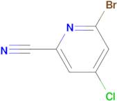 6-Bromo-4-chloropicolinonitrile