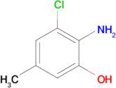 2-Amino-3-chloro-5-methylphenol