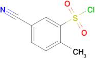 5-Cyano-2-methylbenzenesulfonyl chloride