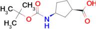 cis-3-(Boc-amino)cyclopentanecarboxylic Acid
