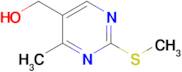 (4-Methyl-2-(methylthio)pyrimidin-5-yl)methanol