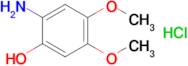 2-Amino-4,5-dimethoxyphenol hydrochloride