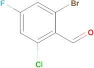 2-Bromo-6-chloro-4-fluorobenzaldehyde