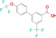 4'-(Trifluoromethoxy)-5-(trifluoromethyl)-[1,1'-biphenyl]-3-carboxylic acid