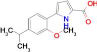 5-(4-Isopropyl-2-methoxyphenyl)-1H-pyrrole-2-carboxylic acid