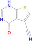 4-Oxo-3,4-dihydrothieno[2,3-d]pyrimidine-5-carbonitrile