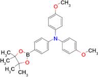 4-Methoxy-N-(4-methoxyphenyl)-N-(4-(4,4,5,5-tetramethyl-1,3,2-dioxaborolan-2-yl)phenyl)aniline