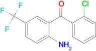 (2-Amino-5-(trifluoromethyl)phenyl)(2-chlorophenyl)methanone